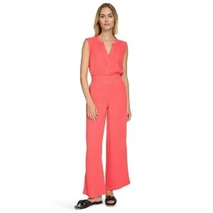NWT DKNY Women's Cotton Gauze Pant
